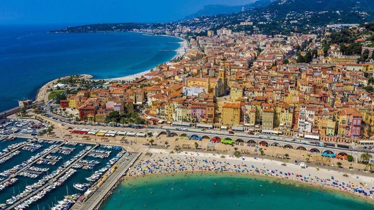 Appartement Moderne Refait A Neuf - 4 Couchages - Menton Exterior foto