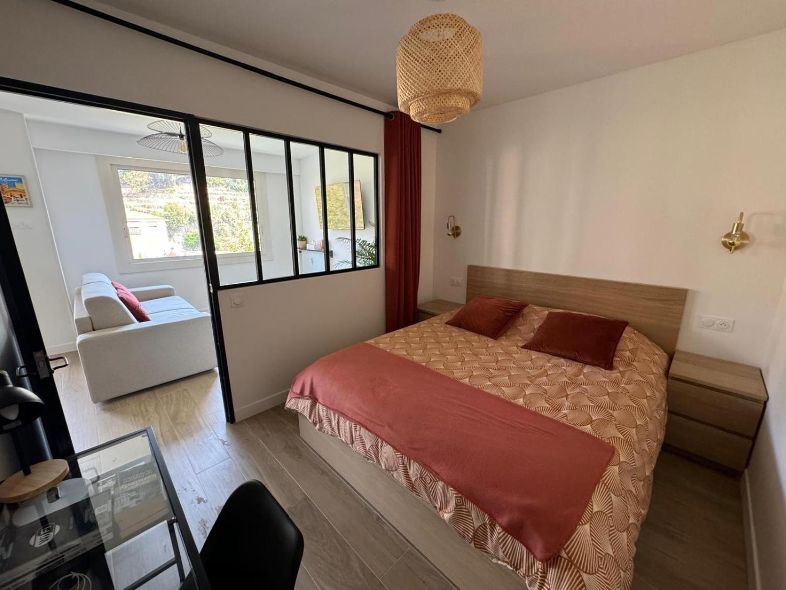 Appartement Moderne Refait A Neuf - 4 Couchages - Menton Exterior foto