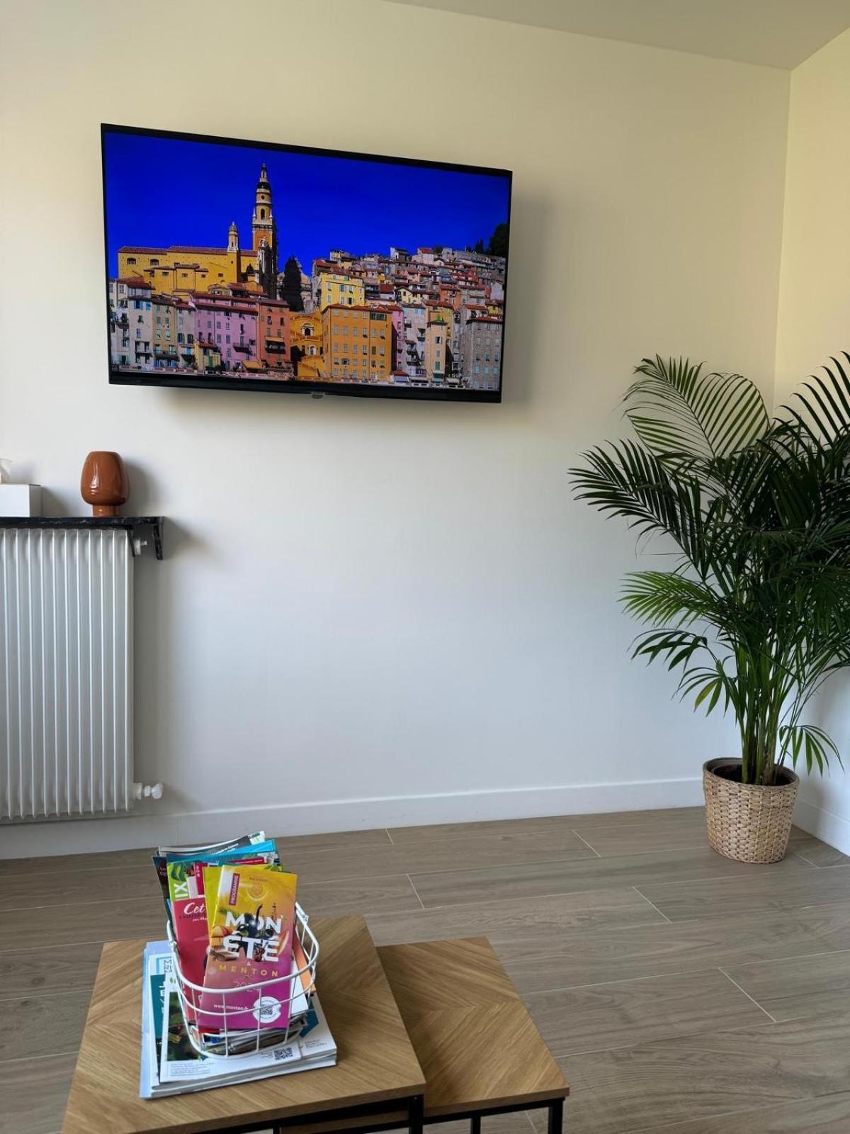 Appartement Moderne Refait A Neuf - 4 Couchages - Menton Exterior foto